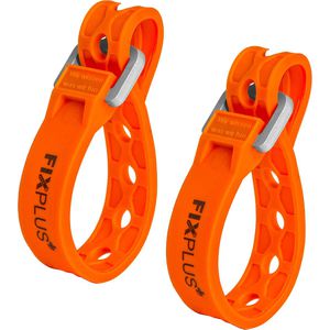 Spanngurt Fixplus Nano Slim, orange, mit Schnellverschluss