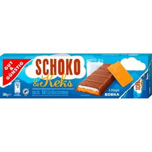 Schokoriegel Gut&Günstig Schoko-Keksriegel