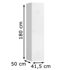 Produktbild für Spind ClassiX X-515117, weiß