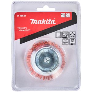 Produktbild für Drahtbürste Makita D-45521, Topfbürste Ø 75mm