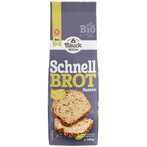 Brotbackmischung Bauckhof Schnellbrot Saaten, BIO