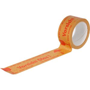 Packband Supra Papier, Vorsicht Glas