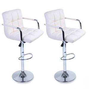Produktbild für Barhocker Tresko BH-017, drehbar mit Lehne