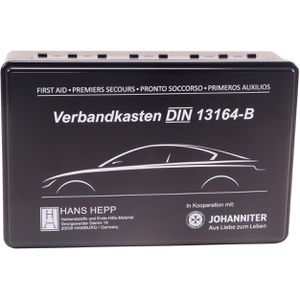 Verbandskasten Hans-Hepp KFZ mit Siebdruck, DIN 13164