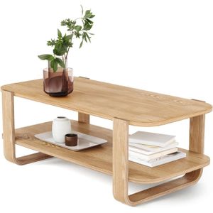 Produktbild für Couchtisch Umbra Bellwood, 1017427-390, aus Holz, beige