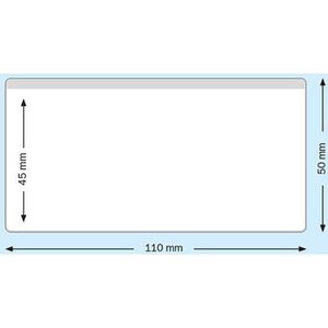 Produktbild für Kennzeichnungstasche Sprintis 110 x 50mm