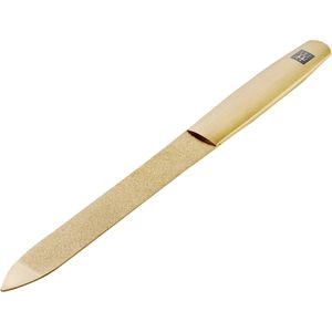 Produktbild für Nagelfeile Zwilling Saphir Premium, Gold Edition, Edelstahl