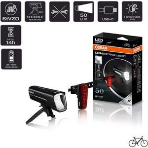 Produktbild für Fahrradlicht OSRAM LEDsBIKE Race 50 Set