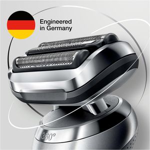 Braun silber, 7 Series Kombipack, Böttcher 73S für Braun Scherkopf AG Rasierer –
