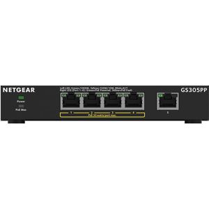 Produktbild für Switch Netgear SOHO Gigabit, GS305PP-300EUS, unmanaged