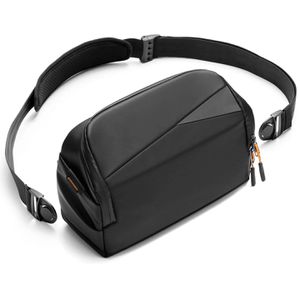 Produktbild für Bauchtasche Inateck Sling Bag X-Modo, aus Polyester, schwarz