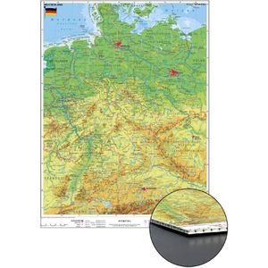 Produktbild für Deutschlandkarte Stiefel rahmenlos