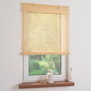 Produktbild für Rollo Liedeco Bambus, lichtdurchlässig, natur