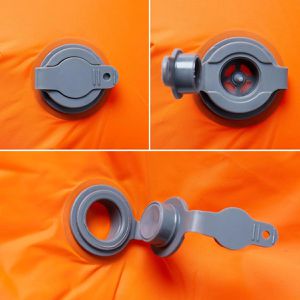 Produktbild für Isomatte vidaXL 4007109, orange, aufblasbar