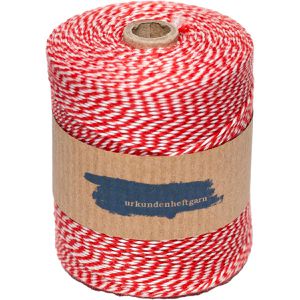 Produktbild für Urkundengarn csk-kontorbedarf rot/weiß, 1 mm