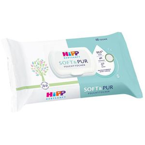 Produktbild für Feuchttücher HiPP Babysanft Soft &amp; Pur, 144 Tücher