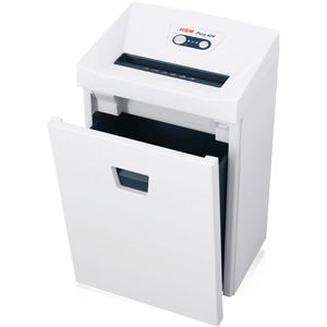 Produktbild für Aktenvernichter HSM Pure 420, 2340111, weiß, mit Rollen