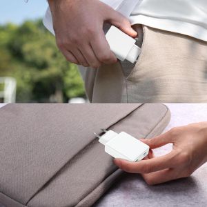 Produktbild für USB-Ladegerät 4smarts PDPlug Slim Dual GaN 2C, 65 Watt