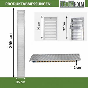 Produktbild für Auffahrrampe Trutzholm 39046901, 2 Stück