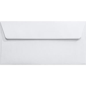 Briefumschläge Netuno Aster Laid, weiß, DIN lang