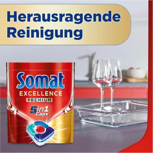 Produktbild für Spülmaschinentabs Somat Excellence Premium 5in1