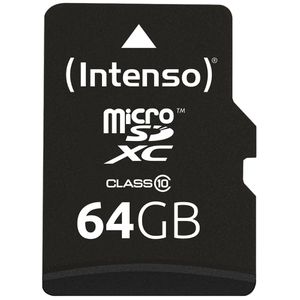 Micro-SD-Karte Intenso 3413490, 64 GB