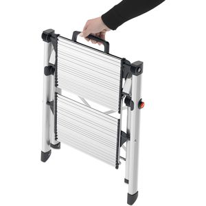 Produktbild für Klapptritt Hailo ComfortLine MK80, 4310-100, aus Aluminium