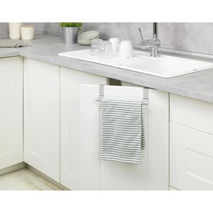 Produktbild für Handtuchhalter Wenko Teleskop 53245100, silber