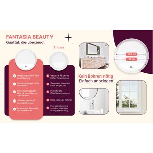 Produktbild für Kosmetikspiegel Fantasia 1353, transparent