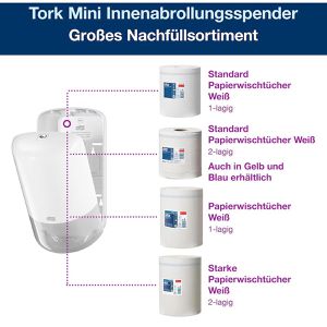 Produktbild für Putztuchrollenhalter Tork Elevation, 959000, M2
