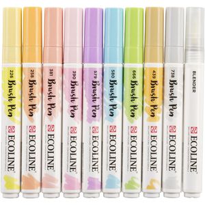 Produktbild für Brush-Pen Ecoline Pastell, 11509811