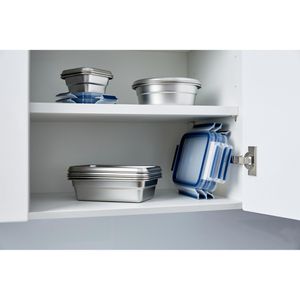 Produktbild für Frischhaltedose Emsa Clip&amp;Close N1150600, aus Edelstahl