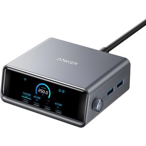 USB-Ladegerät Anker GaNPrime, 250 Watt