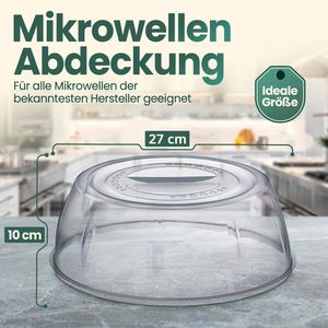 Produktbild für Mikrowellenhaube uandu aus Kunststoff