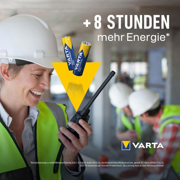 Varta Batterien Industrial Pro Aa Mignon R Lr V St Ck B Ttcher Ag