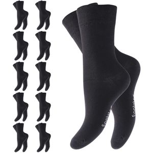Socken Footstar Everyday, schwarz, 10 Paar