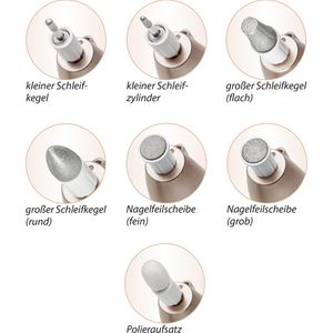 Produktbild für Maniküre-Pediküreset Proficare PC-MPS 3004, mit LED-Licht