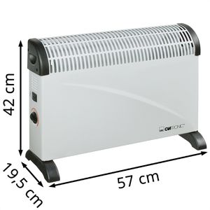 Produktbild für Konvektorheizung Clatronic KH 3077 N, weiß