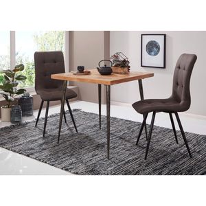 Produktbild für Esstisch Wohnling WL5.633, Akazien-Massivholz