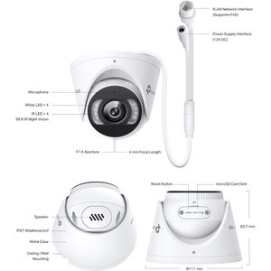 Produktbild für Überwachungskamera TP-Link Vigi InSight S485 2,8 mm