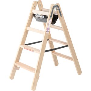 Stehleiter MUNK 33808, beidseitig begehbar