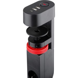 Produktbild für Tischsteckdose REV-Ritter mit 3m Kabel