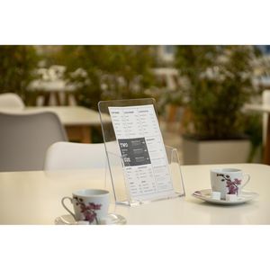 Produktbild für Prospekthalter Ores transparent