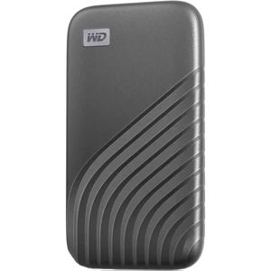 Produktbild für Festplatte WesternDigital My Passport SSD, grau