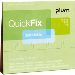 Pflaster Plum QuickFix Detectable, 45 Strips