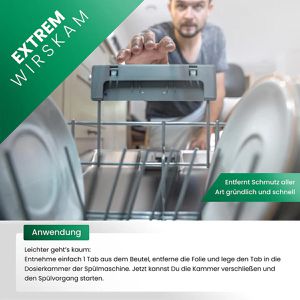 Produktbild für Spülmaschinentabs BiOHY Classic, 2-Phasen Tabs