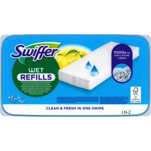 Produktbild für Ersatztücher Swiffer Wet Zitrusduft Bodentücher