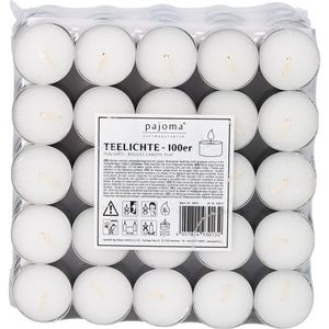 Produktbild für Teelichter pajoma 93013, weiß