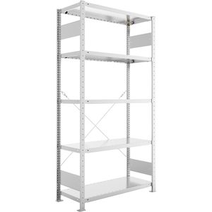 Produktbild für Schwerlastregal META-Regalbau 20088724, 5 Metallböden