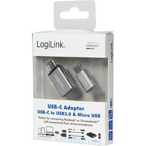 Produktbild für USB-Adapter LogiLink AU0040, silber
